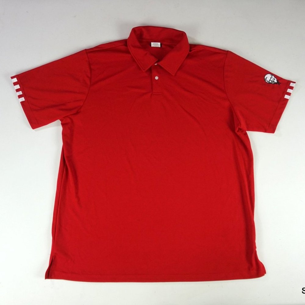 KFC Kentucky Fried Chicken Employee Polo Shirt Men's 2XL Red Make Colonel Proud
